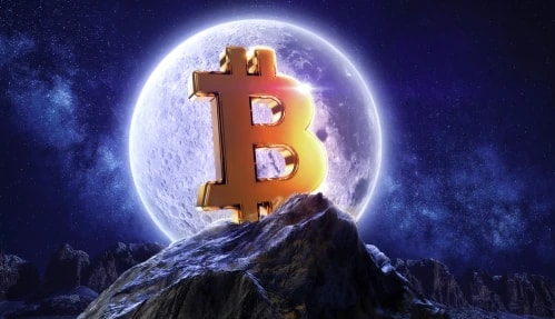 Bitcoin on the moon