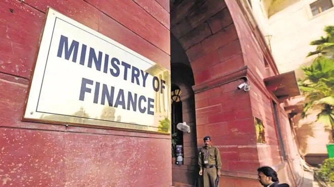 India's Finance Ministry Office