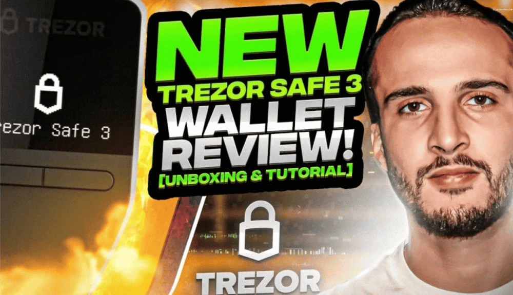 Trezor Safe 3 Wallet Review! [Unboxing & Tutorial]