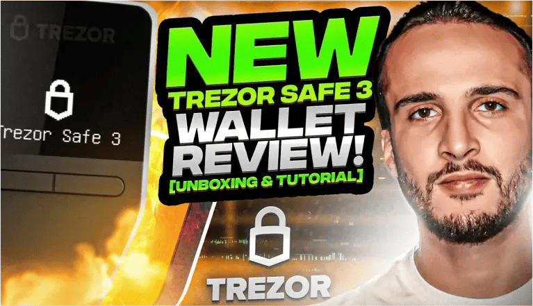 Trezor Safe 3 Wallet Review! [Unboxing & Tutorial] Trezor Safe 3 Hardware Wallet Tutorial