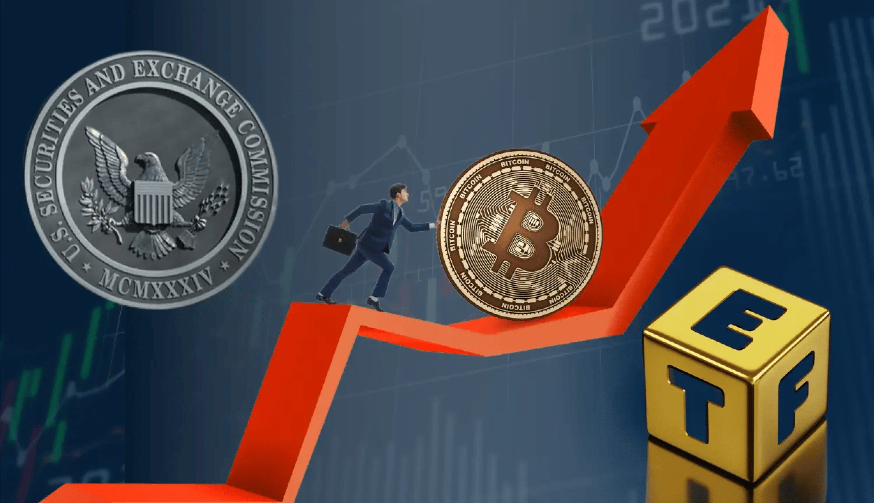 Spot Bitcoin ETF Issuers Compete for SEC Approval
