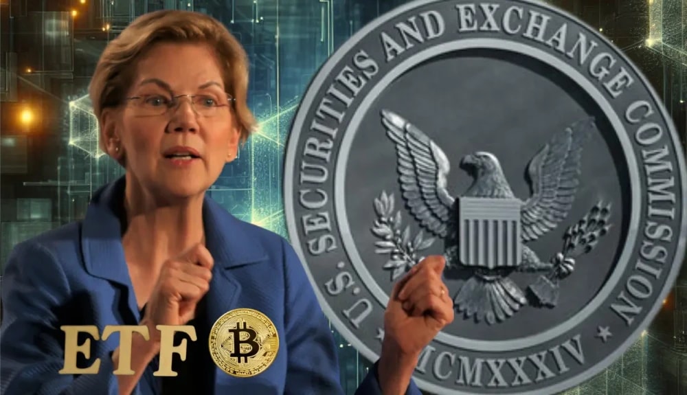Elizabeth Warren Criticizes SEC as Bitcoin ETFs Break Records