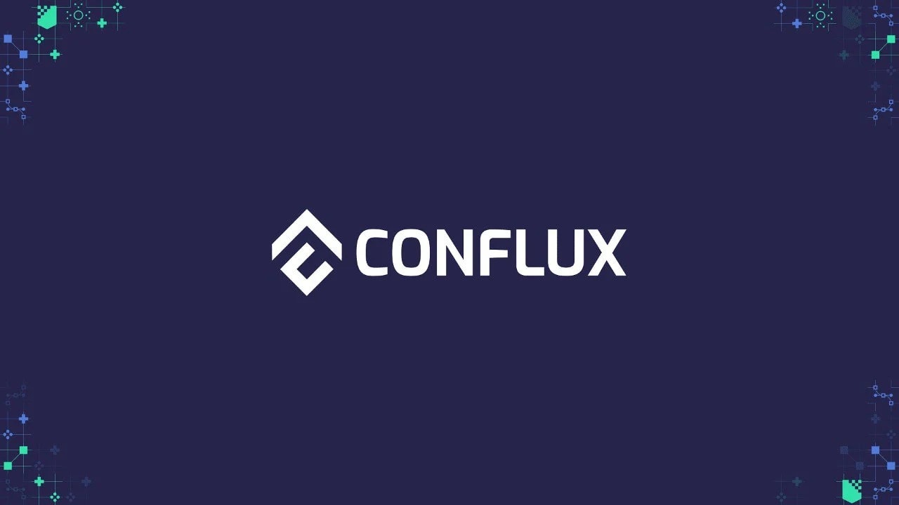 Conflux logo, purple logo