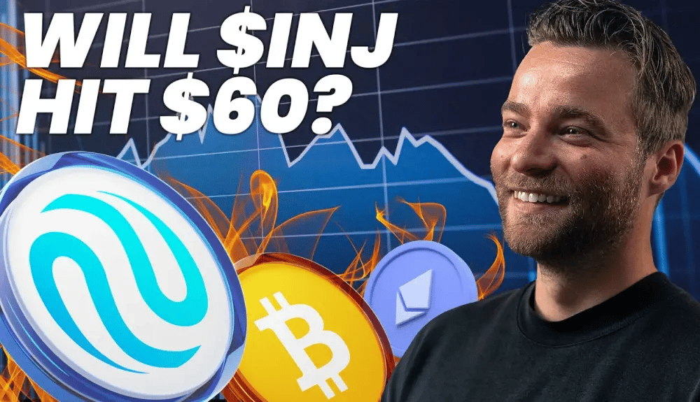 $INJ on a Moon Mission to $60 [CRYPTO MARKET UPDATE]