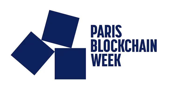 Logo of Paris Blockchain Week