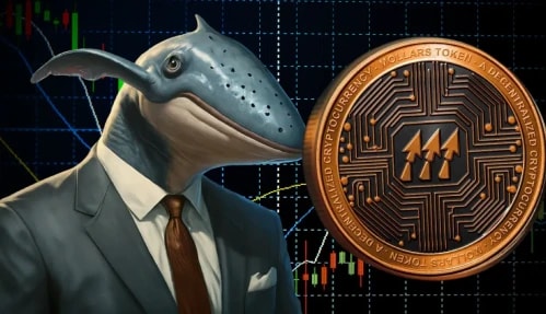 Crypto whale and mollar coin