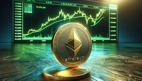 Ethereum Coin futuristic image