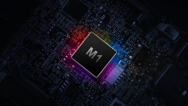 Apple M1 chip image