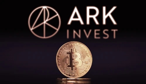 Ark Invest and Bitcoin Logo