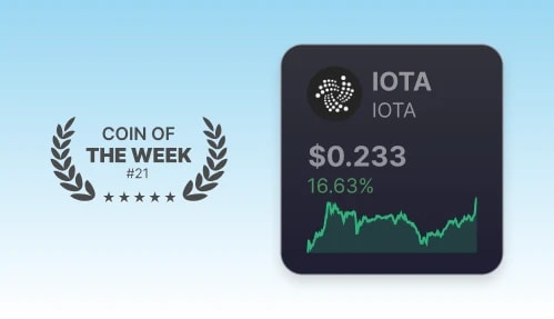 Coin of the Week - IOTA - Week 21