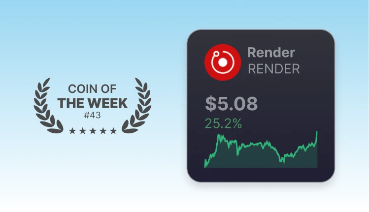 Coin of the Week - RENDER - Week 43