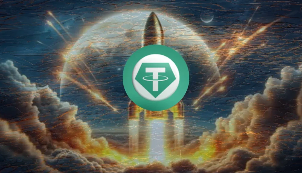 Tether's $1 billion injection fuels record market cap run