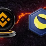Binance and LUNC logo