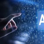 Futuristic image of AI