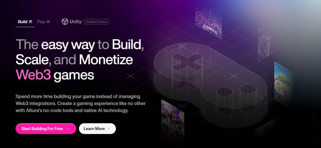 A screenshot from ALU website showing its MOTTO: The easy way to build!