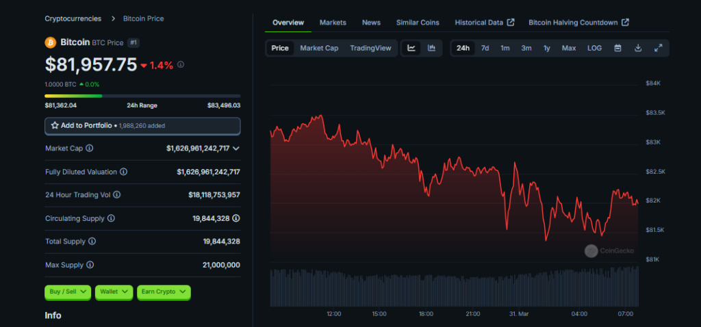 BTC Market Stats and Trends