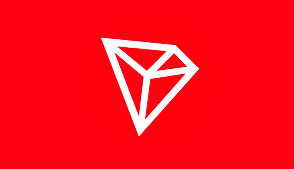 TRON, TRX, TRON Crypto Logo, TRON TRX Logo, TRON Crypto, TRX Crypto, TRX Logo< TRX Red Logo, TRON Red and White Logo