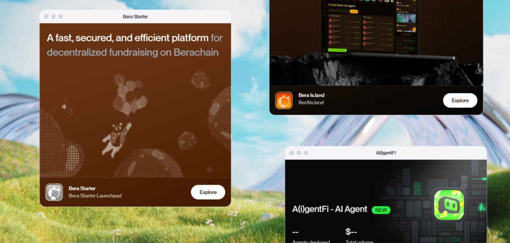 A screenshot from the website showing holdstation features like: fast, secure and efficient.