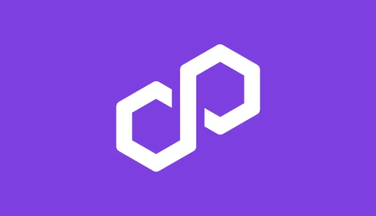 Polygon, Polygon logo, Polygon purple and white logo, polygon crypto, polygon pol, polygon matic, polygon logo crypto purple white