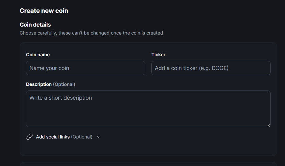 A screenshot from the website showing how Pump.fun works.