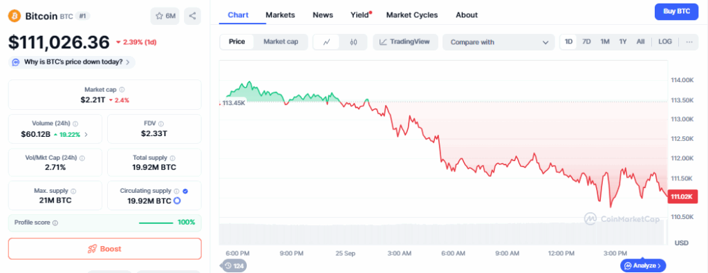 Bitcoin Trading Chart