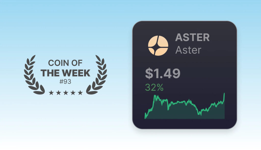 Coin of the Week - ASTER - Week 93