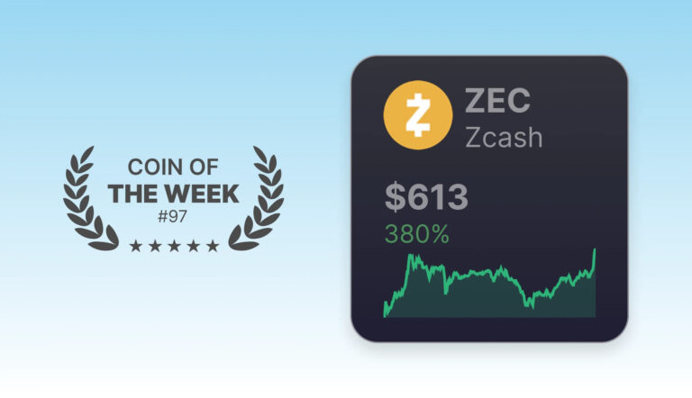 Coin of the Week - ZEC - Week 97